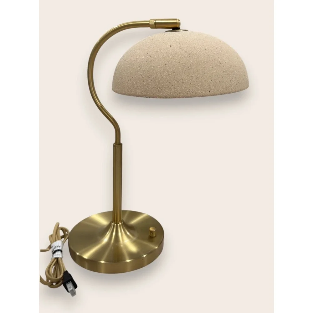 Ceramic Shade Table Lamp Brass - Hearth & Hand Magnolia, Target